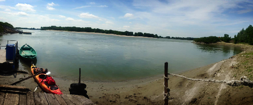 discesa fiume po kayak nono giorno ansa