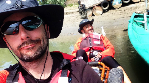 discesa fiume po kayak nono giorno siesta