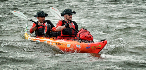 discesa fiume po kayak quinto giorno fiume grosso evidenza