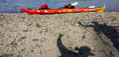 discesa fiume po kayak settimo giorno evidenza