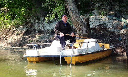 discesa fiume po nono giorno kayak pedalo